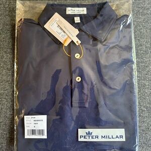 Peter Millar “Summer Comfort” Polo – Navy, Size Small – Brand New with Tags